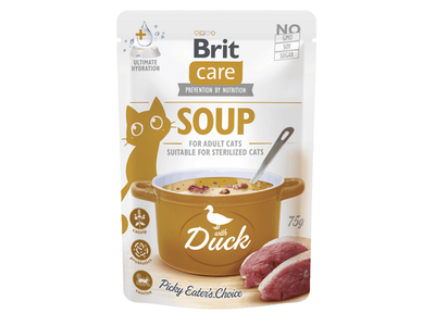 Brit Care Cat Soup with Duck 75 g