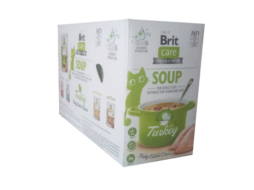 Brit Care Cat Soup with Turkey 