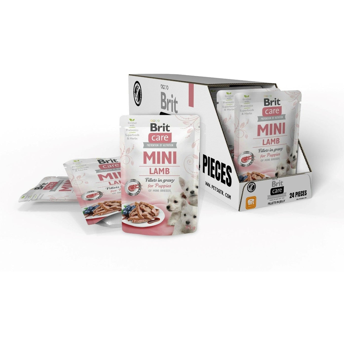 Brit Care Mini Puppy Lamb fillets in gravy 24x85g – Pets Qatar