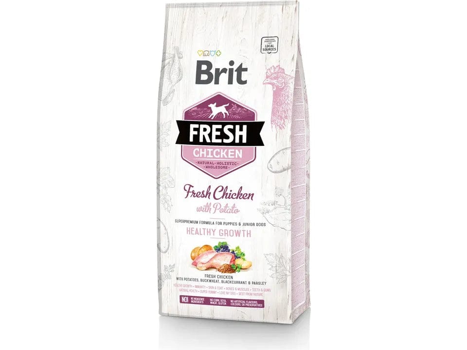 Brit Fresh Chicken with Potato Puppy Healthy Growth 2.5 kg