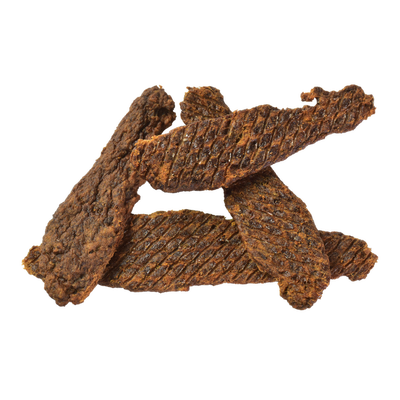 Brit Meat Jerky Snacks - Beef &amp; Chicken Protein Treats for Dogs (200g) - Grain-Free, High-Protein