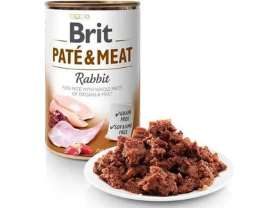 Brit Pate & Meat Rabbit 400 g