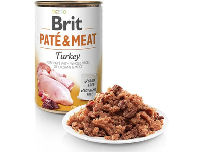 Brit Pate & Meat Turkey 400 g