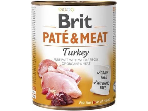 Brit Pate & Meat Turkey 800 g