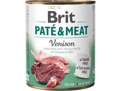 Brit Pate & Meat Venison 800 g