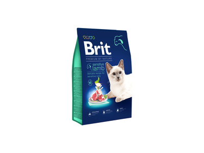 Brit Premium by Nature sensitive stomach cat food​ Lamb 8 kg