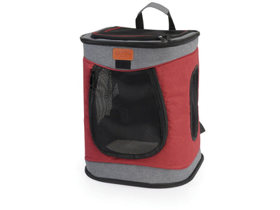 Backpack For Dogs Up To 12Kg- Grey - 34X30X44H