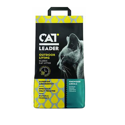CAT LEADER CLASSIC OUTDOOR OA PINEWOOD 5KG