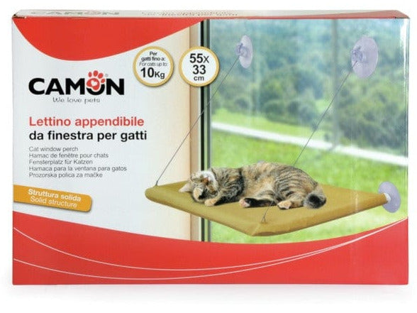 Cat Window Perch With Suction Cups - 55X33Cm