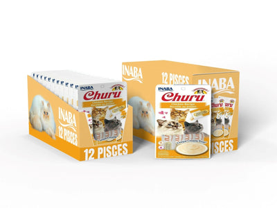 CHURU CHICKEN 4 sticks 56gX12 Front