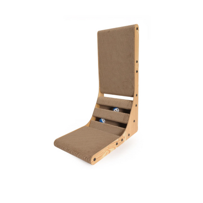 Camon Cardboard Scratching Post with Squeaky Balls for Cats