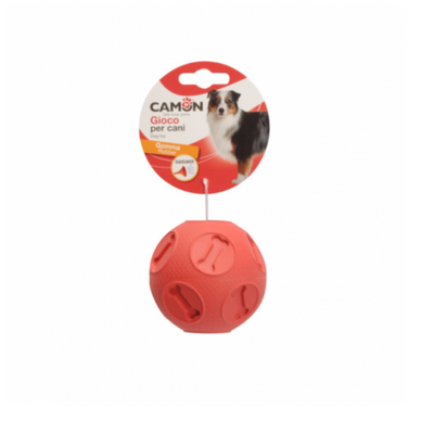 Camon Palla Baseball Bicolor TPR baseball with squeaker &nbsp;7.62 cm