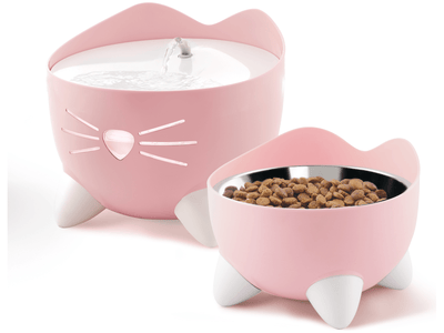 Cat PIXI fountain, combo kit, Pink