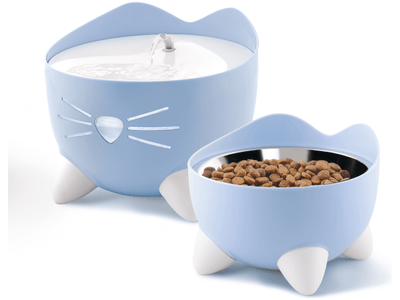 Cat PIXI fountain, combo kit, blue