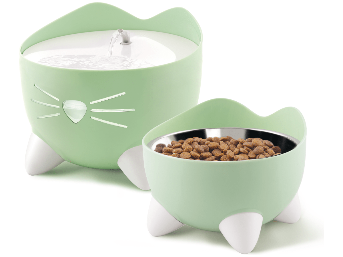 Cat  PIXI fountain, combo kit, green