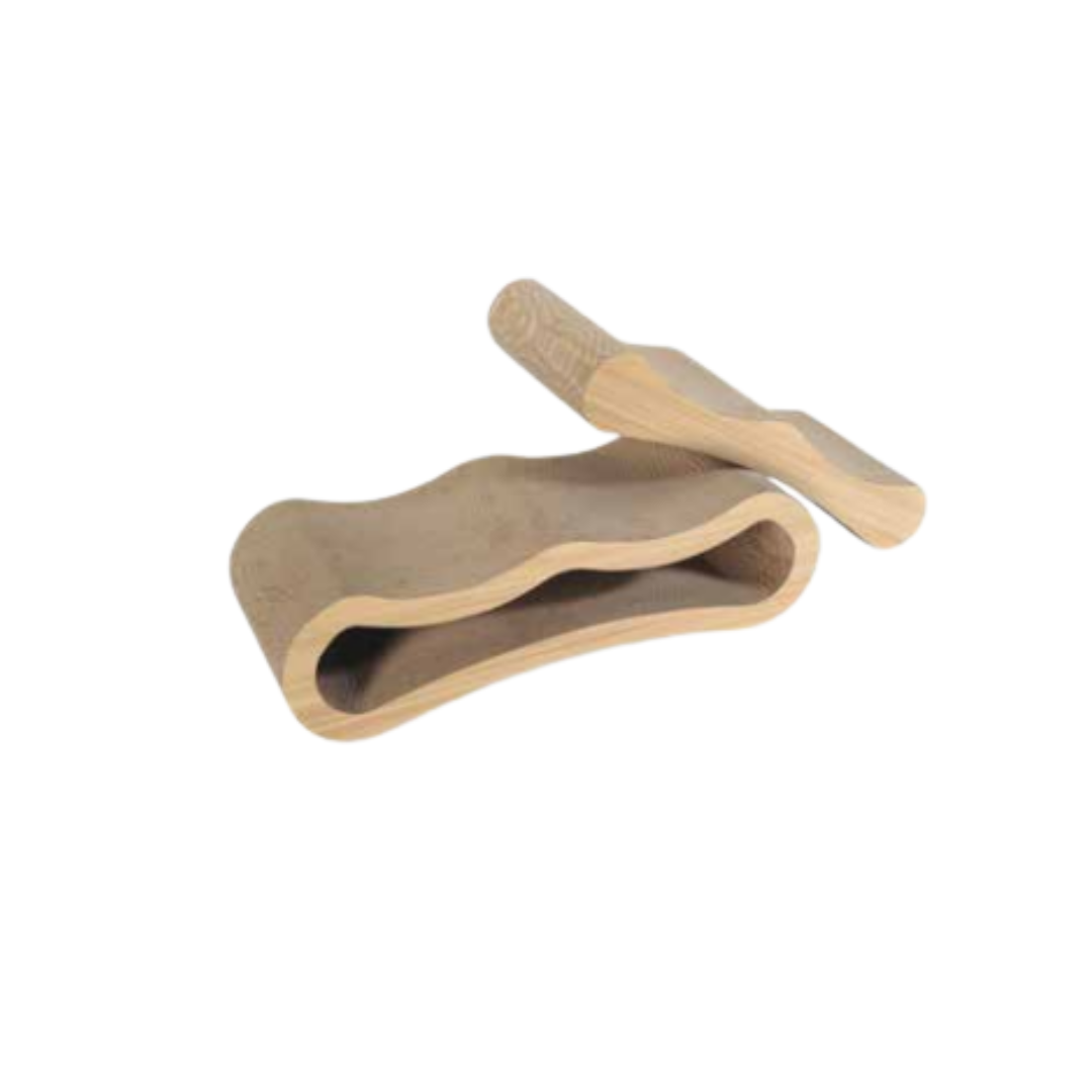 Cardboard modular scratching post - 60x24x17cm