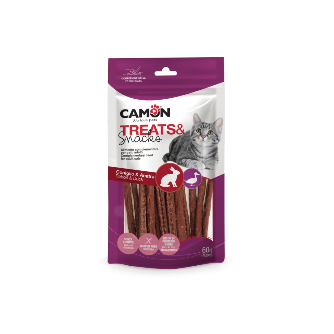 Rabbit and duck sticks (60g - 10pcs) - 12 bags in