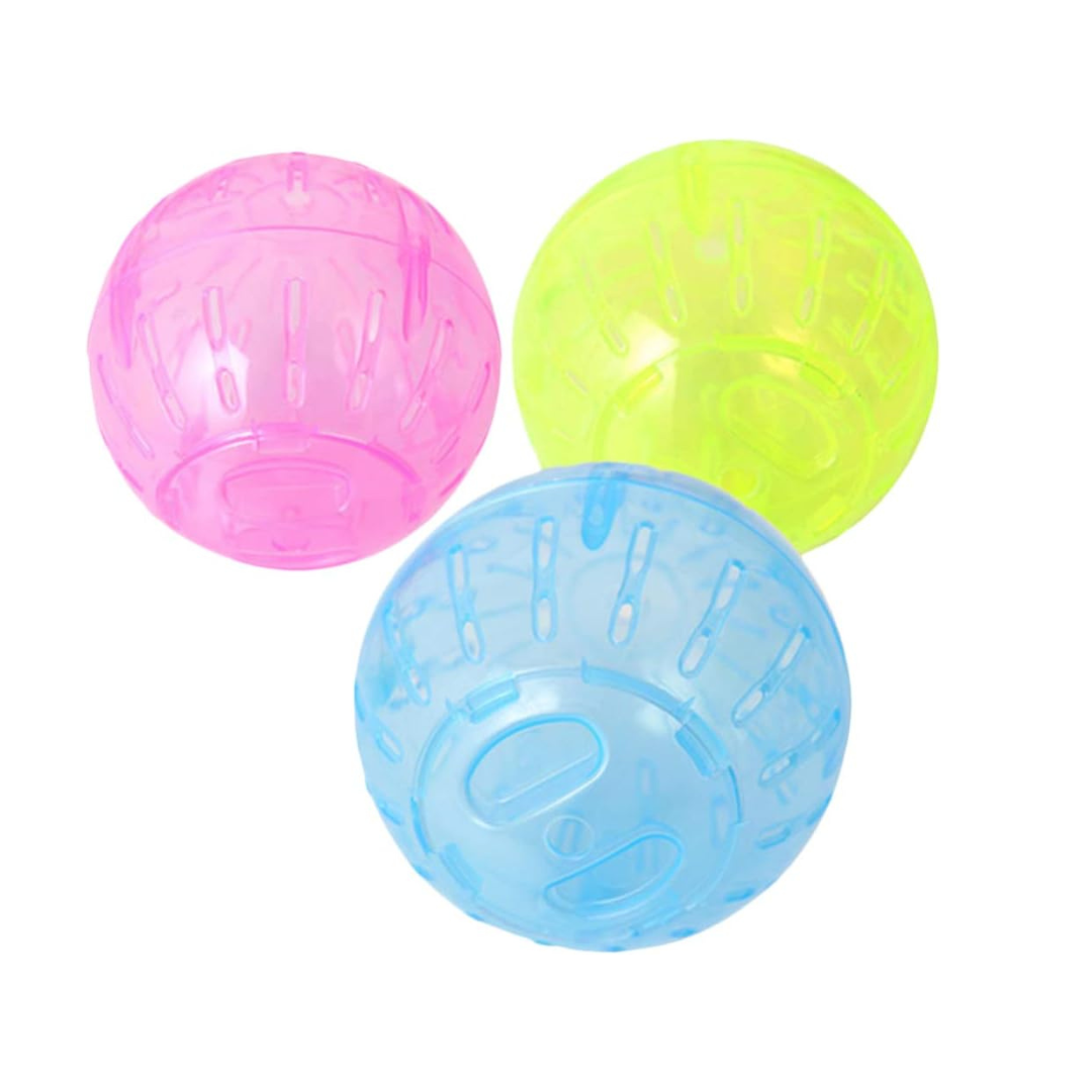 Mini trotting ball red small pet toy b red 10 cm