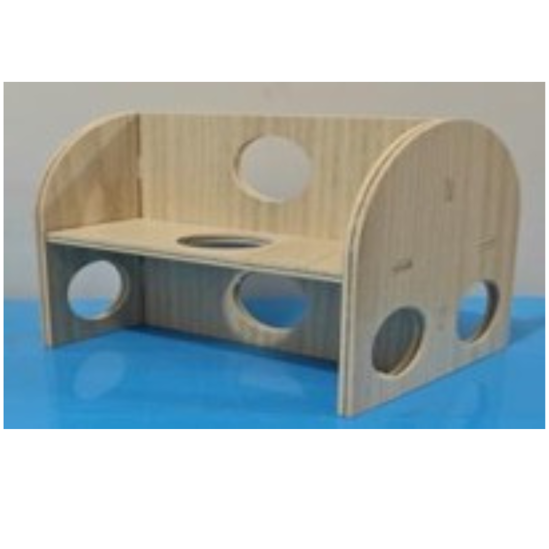 Wooden Gym small pets 12*9.5*11cm
