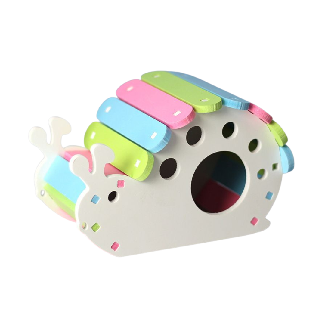 Snail Sleeping hamster Nest Random color 16*9.5*10 cm