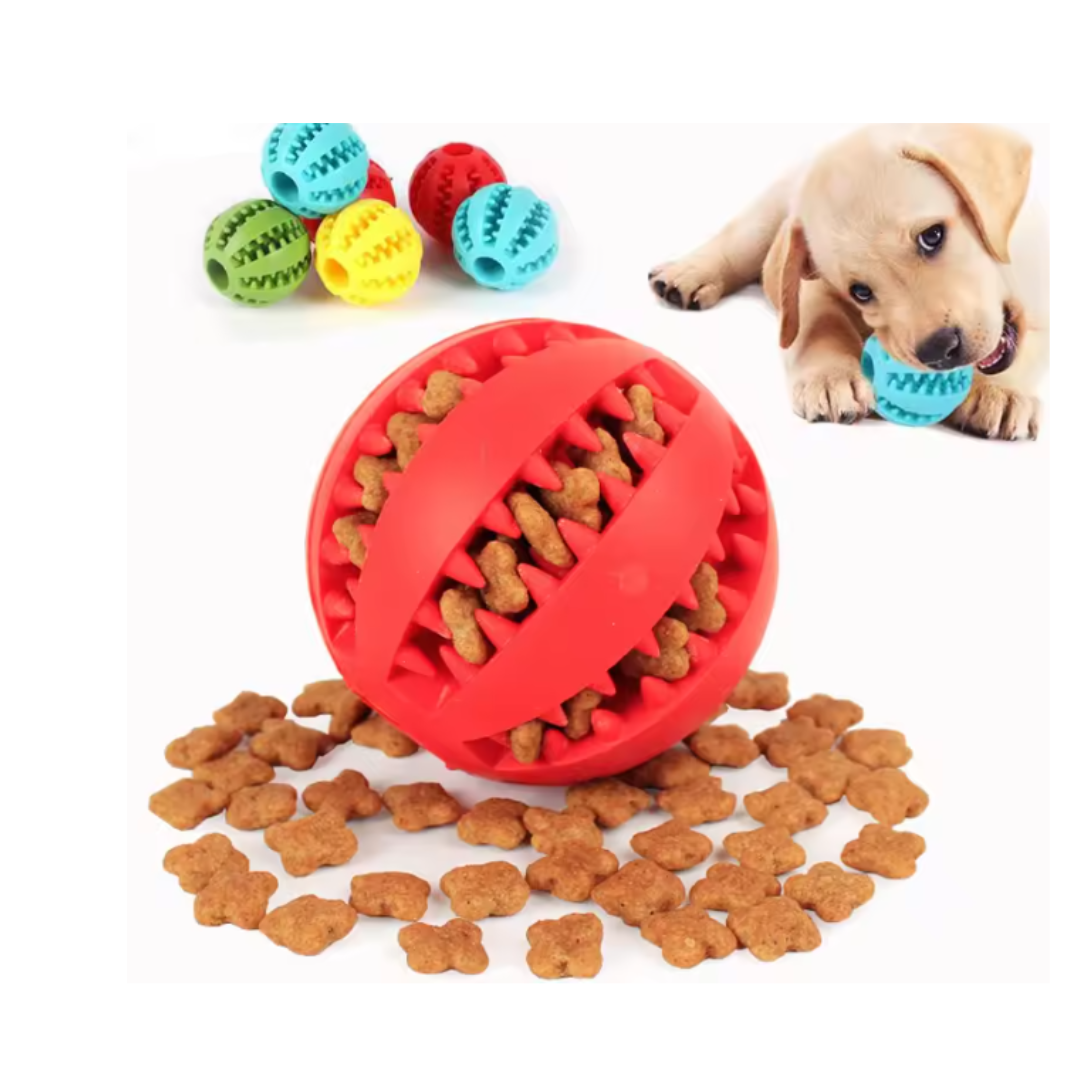Dog Rubber Toys Red 7.5×6.8 cm