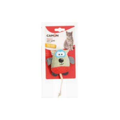Cat toy w/catnip, Polyester, 3 models approx. 10cm