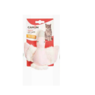 Cat toy, cotton + polyst. with catnip, 3 ducks, ap