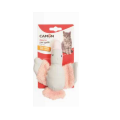 Cat toy, cotton + polyst. with catnip, 3 ducks, ap