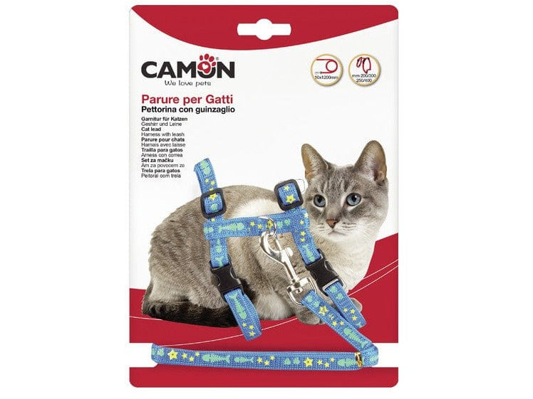 Cat Harness and Leash - Glow in the Dark (10x1200)