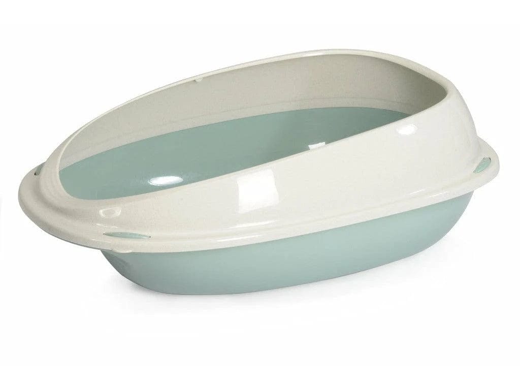 Cat Litter Tray - Large (57x40x19 cm) Green