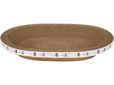 Cat Scratcher Round Oval Cat Scratching Board