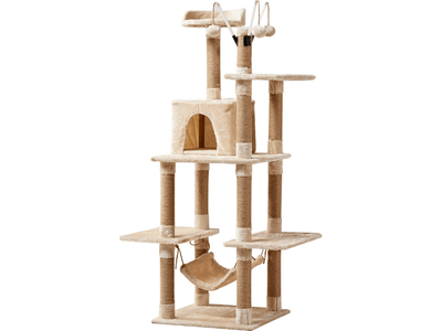 Cat Tree for Kittens and cats with Scratching Post and Playful Ball