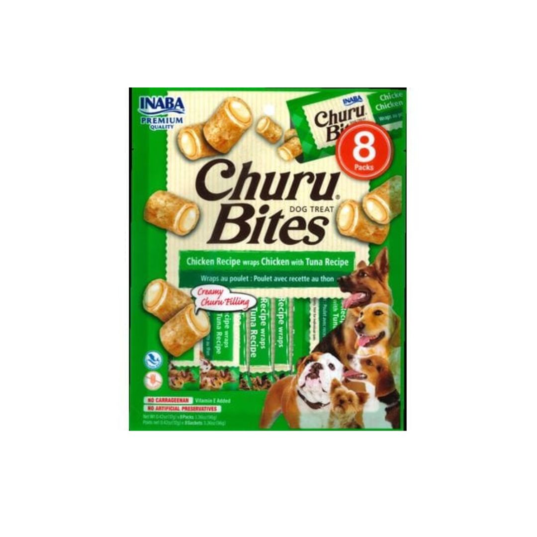 Churu Bites for Dog Chiken Recipe  wraps Chicken with Tuna Recipe