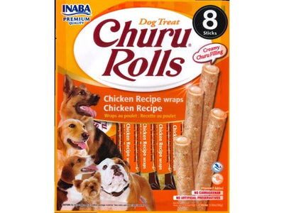 Churu Rolls for Dog- Chicken Recipe wraps Chicken Recipe