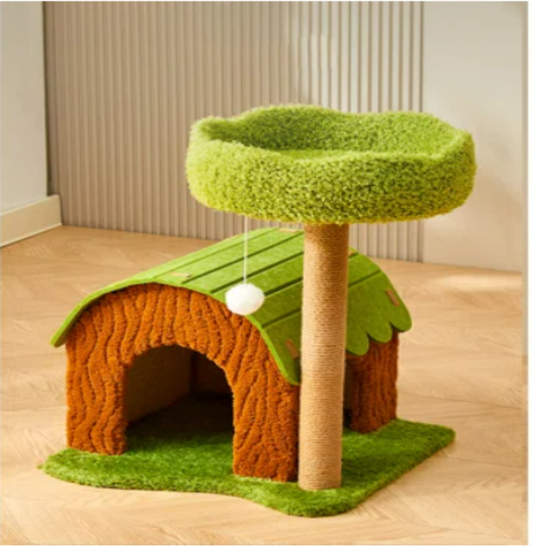 Climbing Tower With Sisal Scratching Posts 44×45×57cm