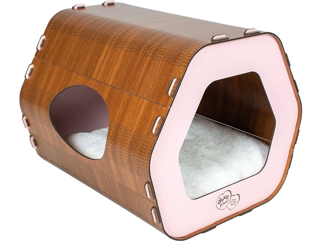 Comfortable modern cat house in MDF