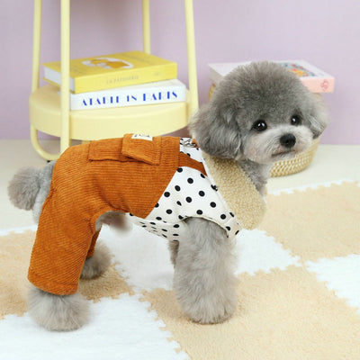 Creamy Dream Pet Dress Coffee
