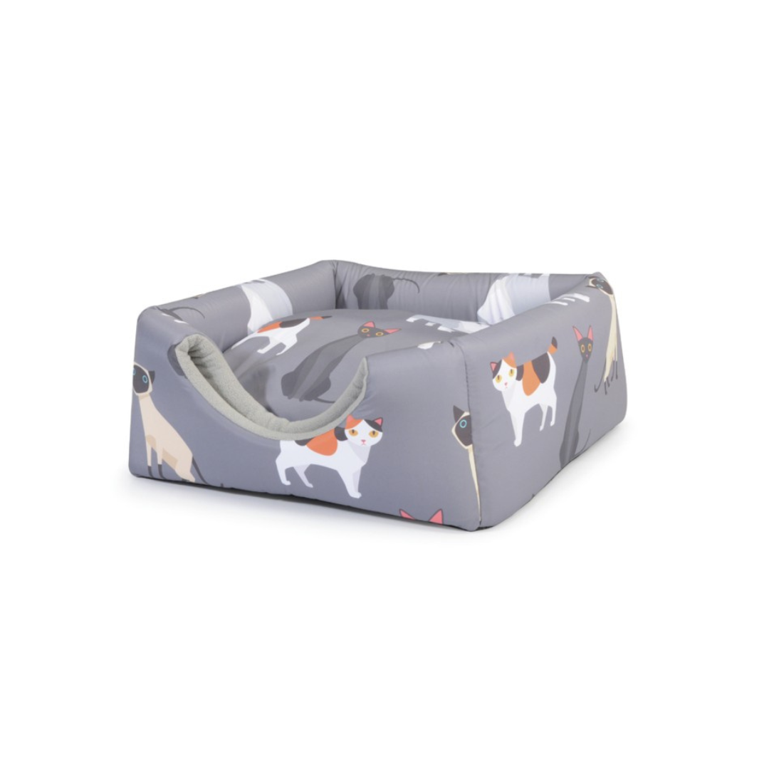 Cubic bed, Foldable, dual use, 41x41x34 cm
