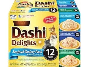 Dashi Delights Seafoods Variety Pack 12 Cups Front