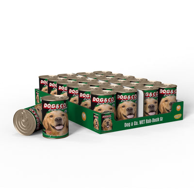 Dog & Co. WET Rabbit & Duck Gr 12*1250g