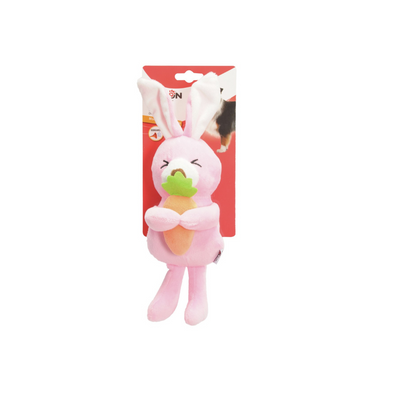 Dog toy - Polyester rabbit with squeaker