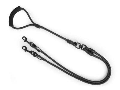 Double Leash - 8mm Diameter, 120cm - Black