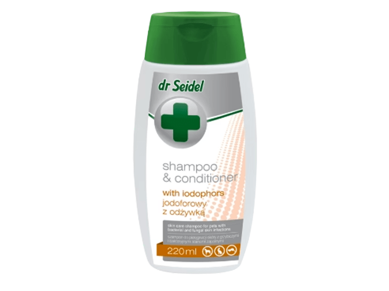 Dr. Seidel Iodophor Shampoo with Conditioner - 220 ml