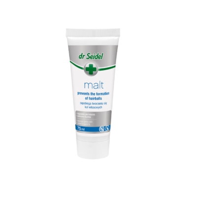 Dr. Seidel malt product tube on a white background