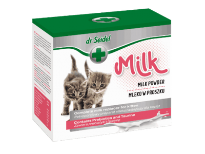 دكتور سايدل - بديل الحليب الكامل للقطط الصغيرة 200 جم (بدون ملحقات التغذية) 