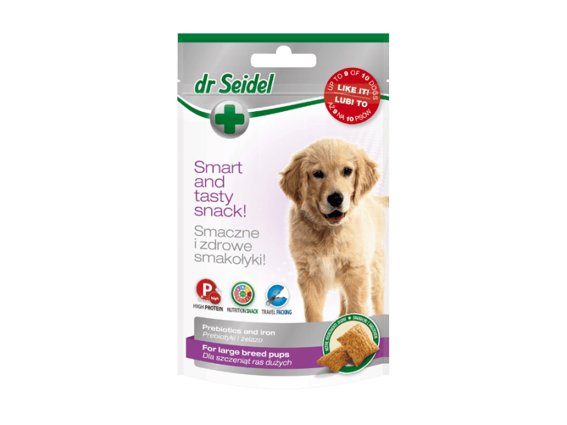 Dr Seidel Snacks For Dogs - For Large Breed Pups 90 G