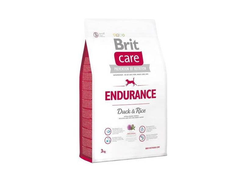 Endurance Care's Brit Duck & Apple Delight is a premium dry kibble for adult dogs (12 months and older)