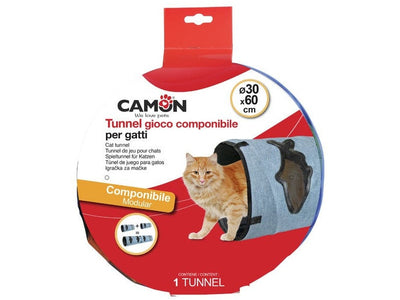Extensible Play Tunnel for Cats - 30x60 cm