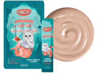 Fairy Puree - Sea Breeze Epic with Tuna & Lobster flavor. Nutritious blend with 7.0% protein, perfect for pampering pets