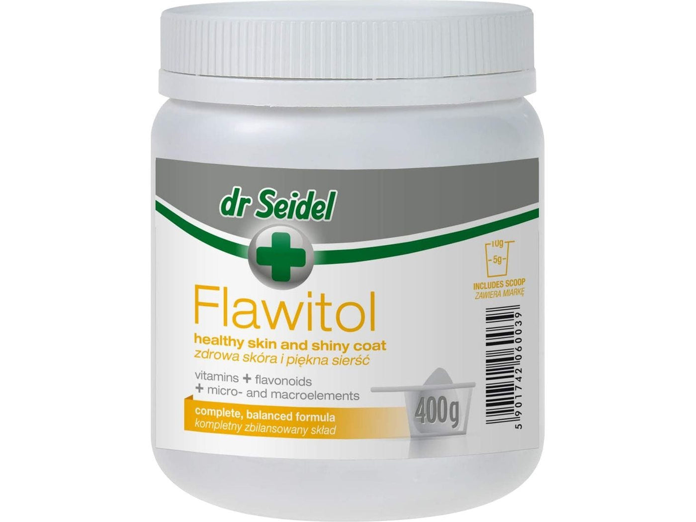 Flawitol powder for healthy skin and shiny coat 400 g